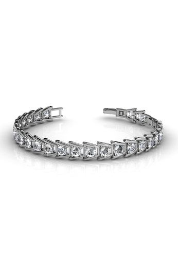Her Jewellery silver ON SALES - Her Jewellery Simply Bracelet with Premium Grade Crystals from Austria HE581AC0RALPMY_1