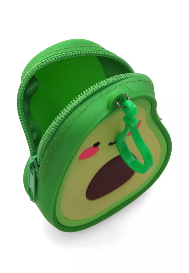 Chloe Dompet Jelly Anak Unisex Coin Purse Uniqe Design Material Silicone ORIGINAL - Green