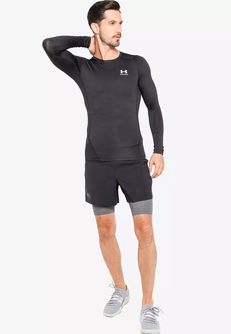 UA Hg Armour Comp Long Sleeve Tee