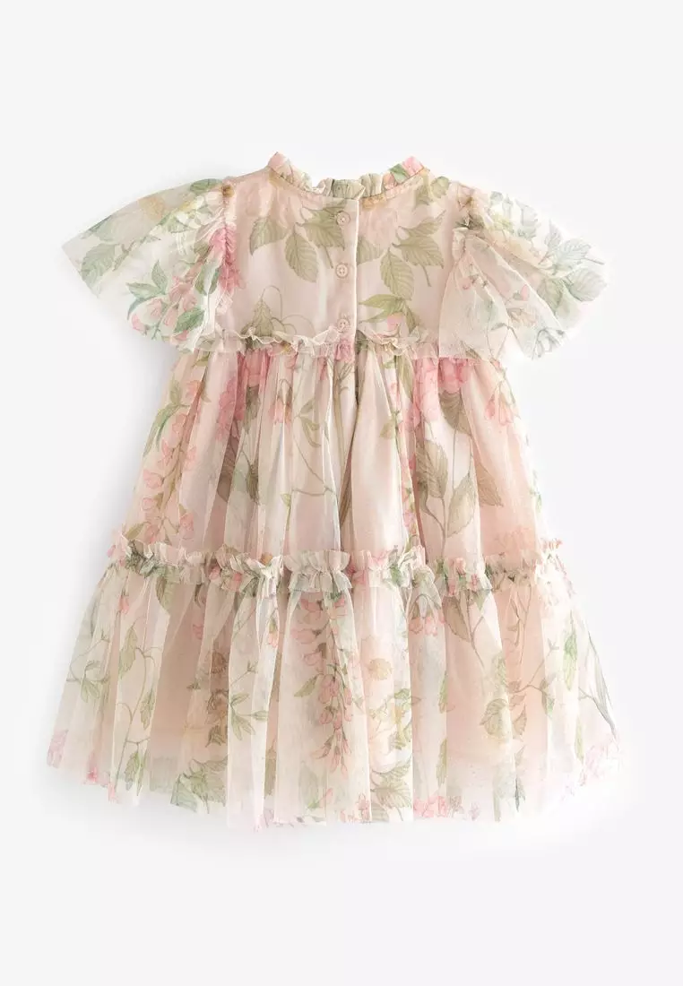 Next pink baby best sale dress