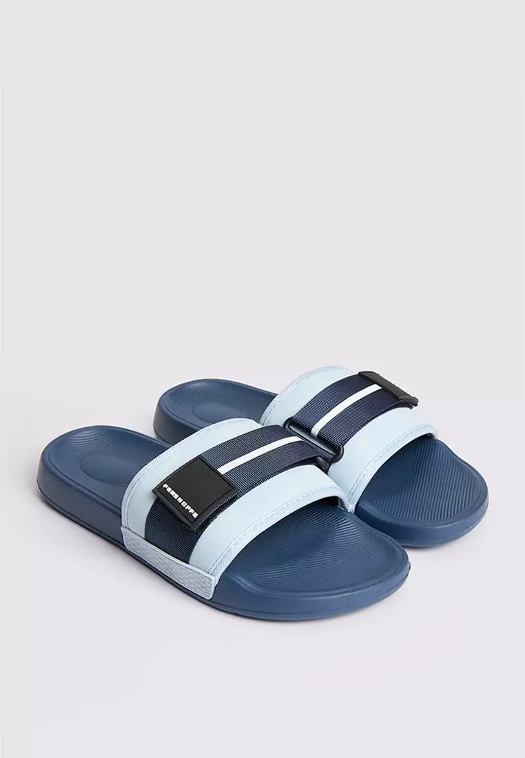 Penshoppe Men's One Band Slides