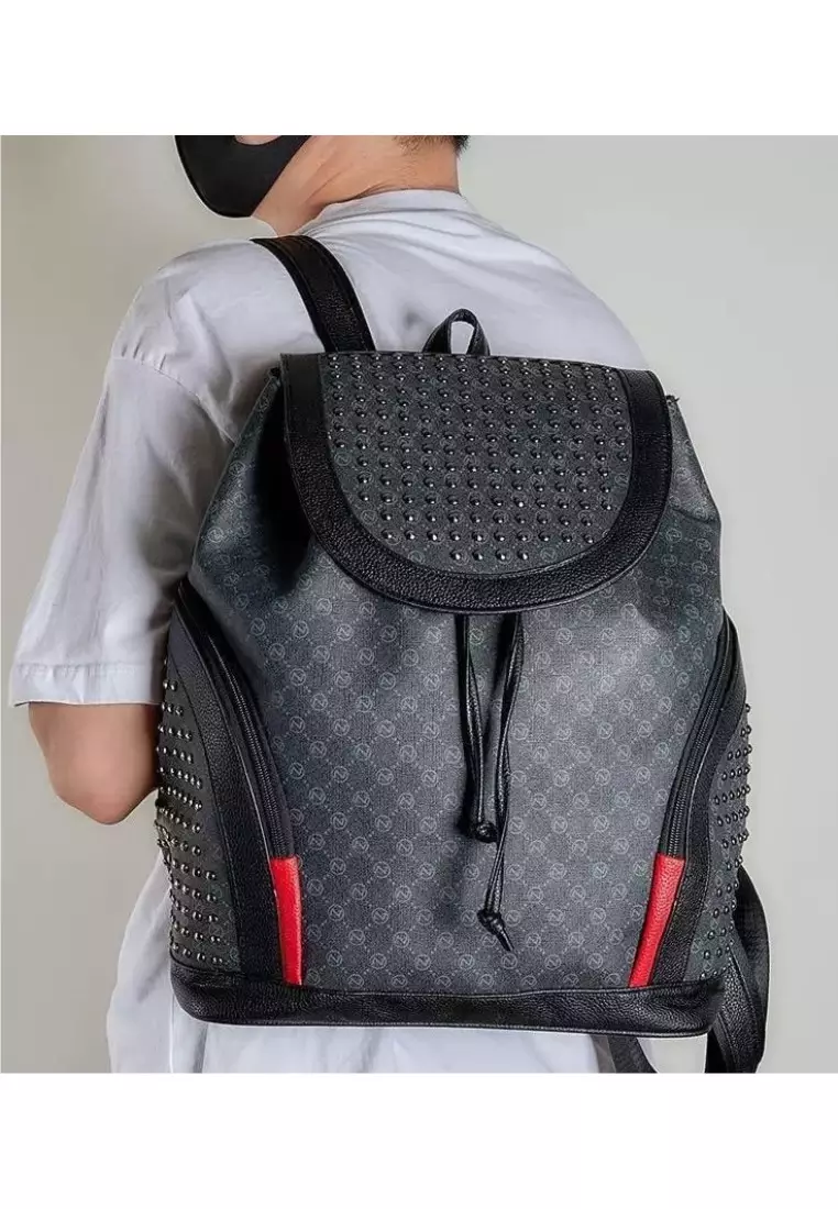 Lovardi Black Ransel Backpack