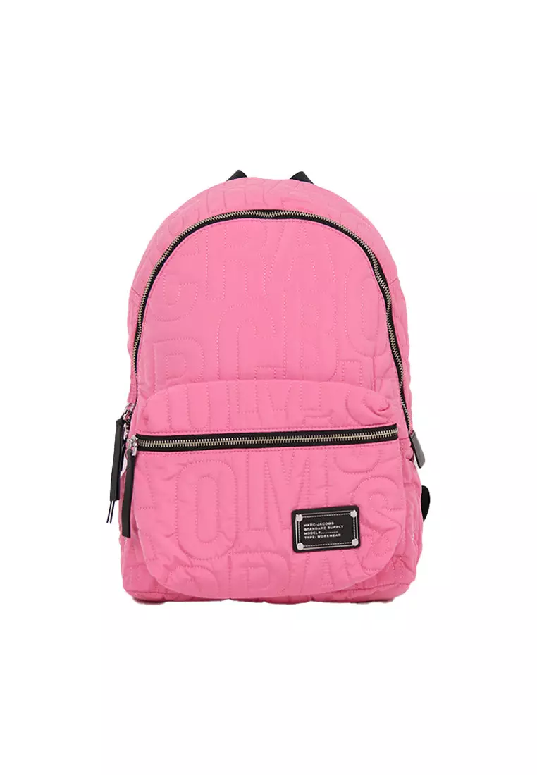 Marc jacobs pink backpack discount