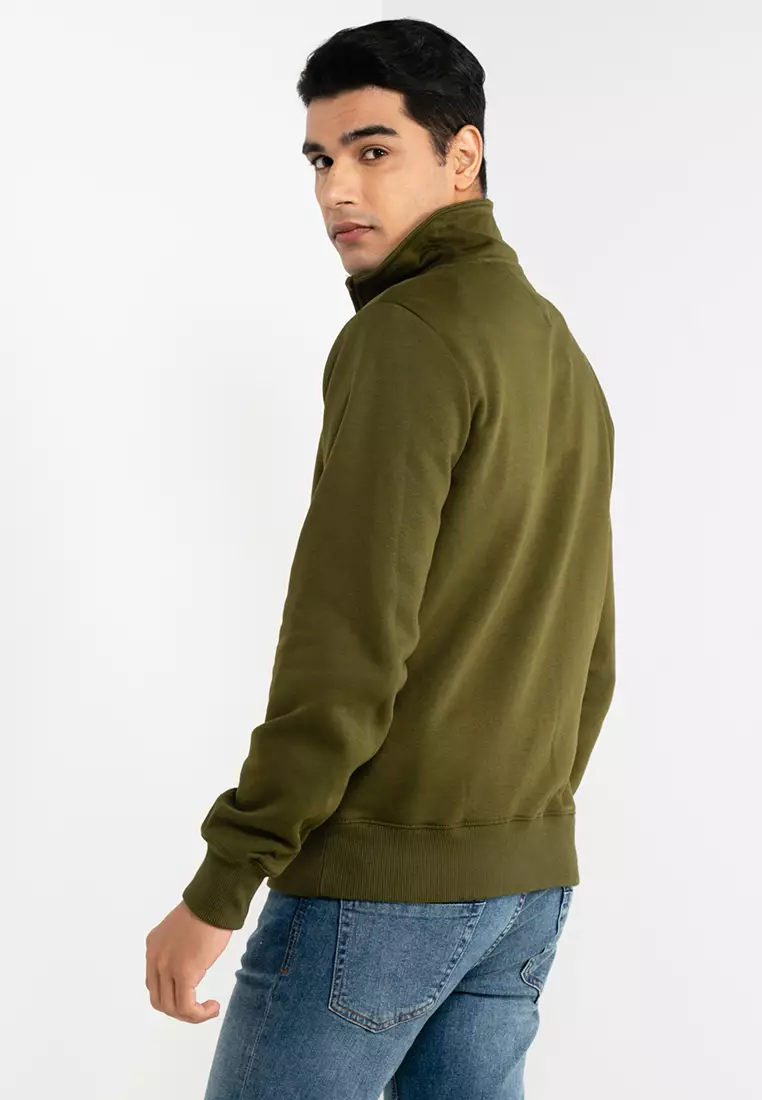 Tommy Hilfiger Logo Mock Neckline Sweatshirt 2023 | Buy Tommy Hilfiger  Online | ZALORA Hong Kong
