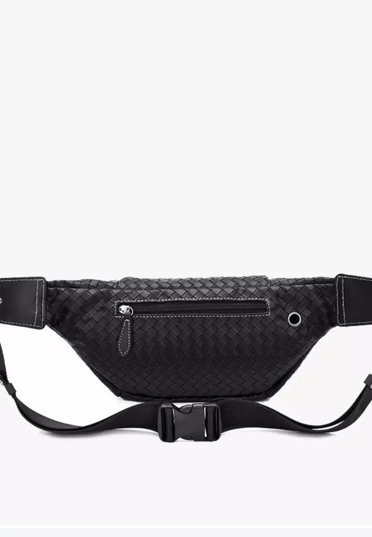 Skatla Black Waist Bag