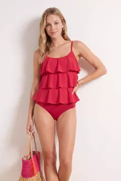 Flounce Red