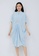 Chantilly blue 2-in-1 Maternity/Nursing Kaftan LBL F6A8EAACD68897GS_4