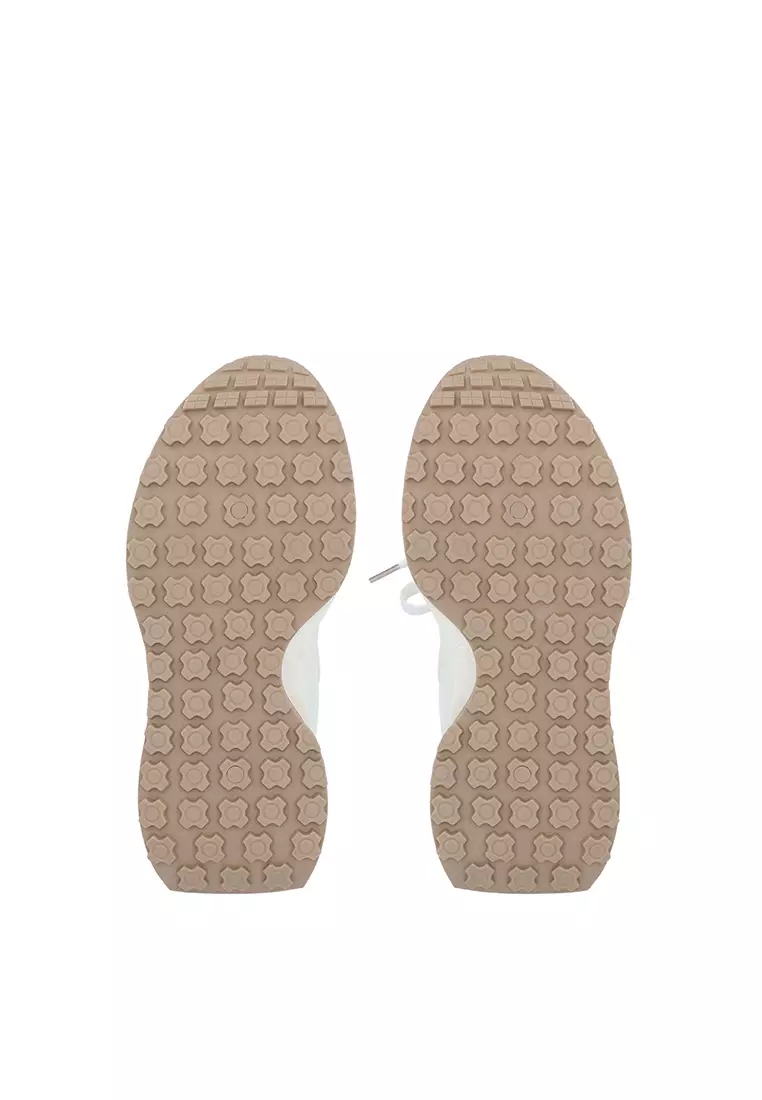 Beige The Pacer Sneakers