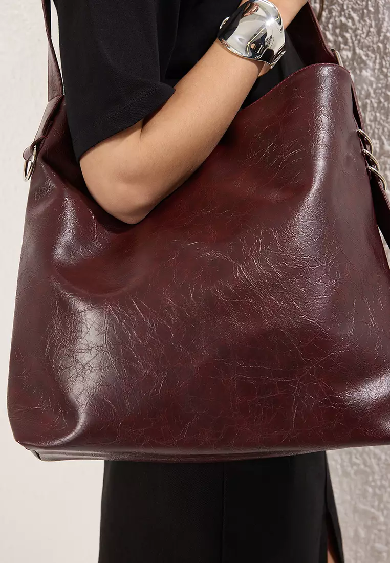 Belt Buckle Shoulder Bag