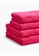 MARKS & SPENCER red M&S 4 Piece Super Soft Pure Cotton Towel Bale 120EEHL618BE83GS_3