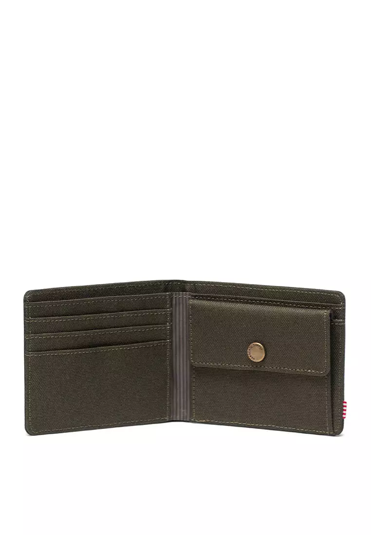 Herschel Roy Coin Wallet Ivy Green Wallet
