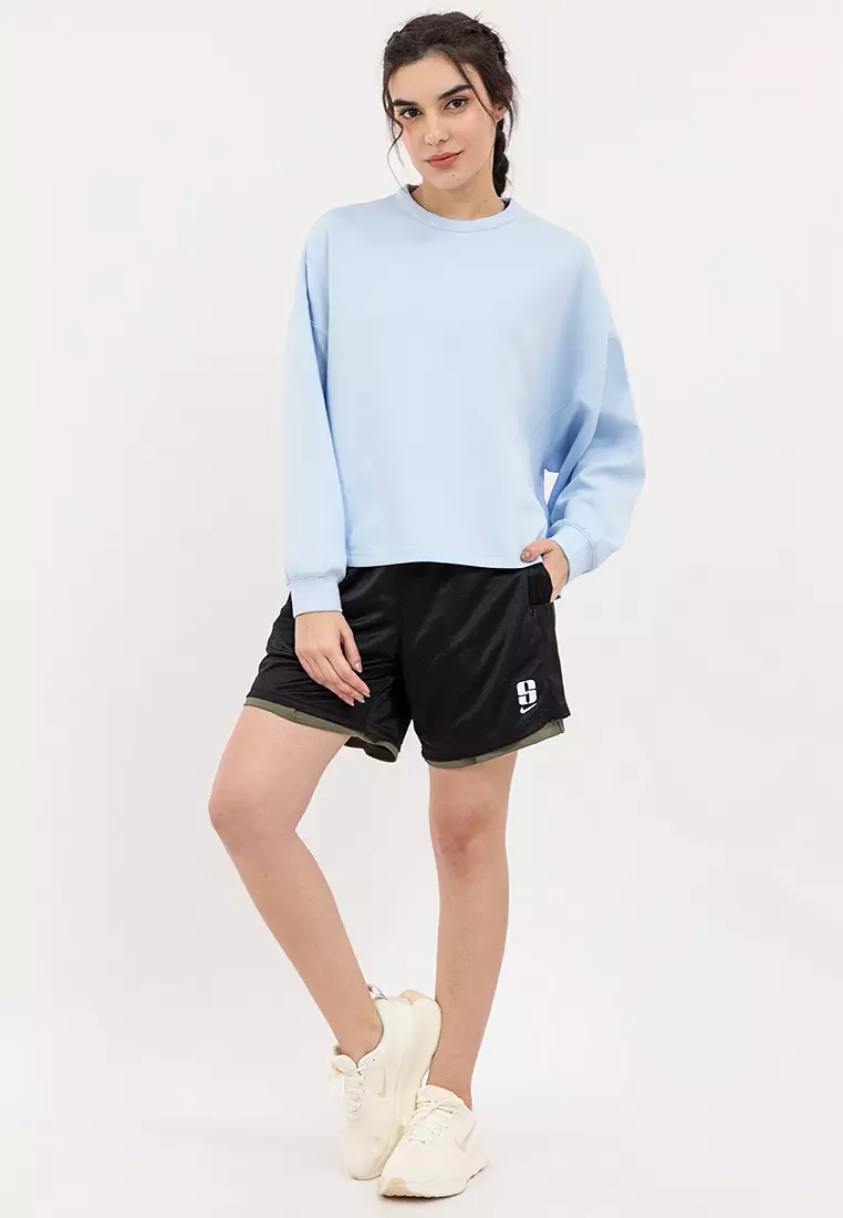 24.7 ImpossiblySoft Dri-FIT Oversized Crew-Neck Top