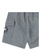 Converse grey Converse Distorted Cargo Shorts Set (Toddler) 111B5KACADDC51GS_4
