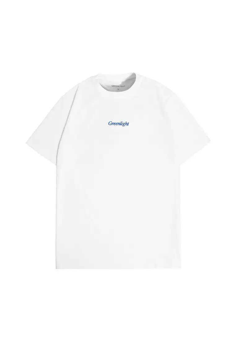 Greenlight Men's T-Shirt Short Sleeve Regular Fit Cotton Logo Script Anda OL-C351124