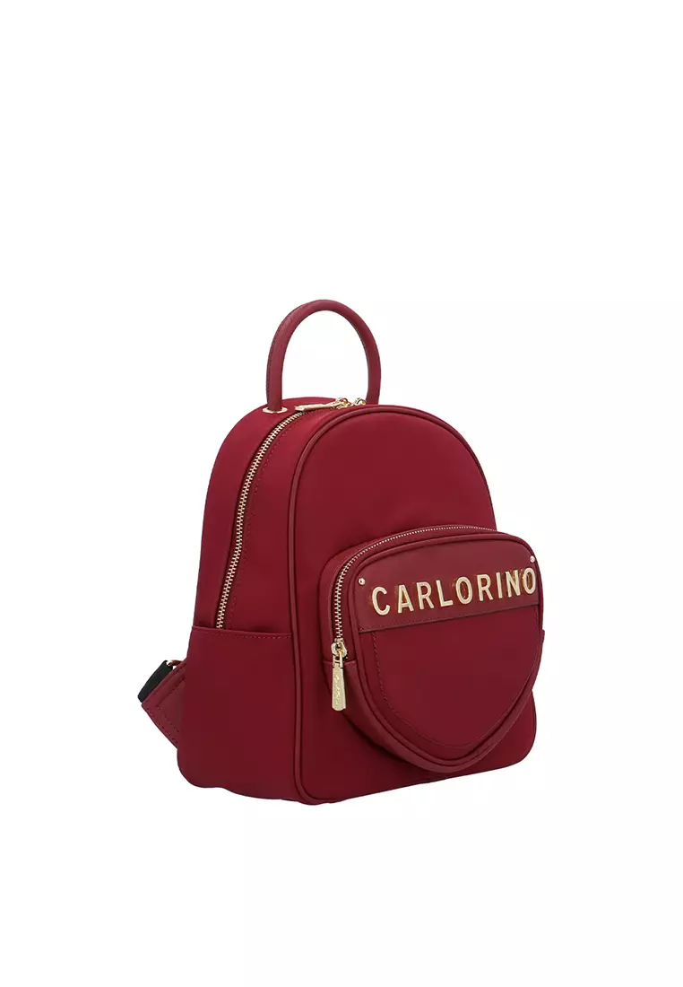 The Ivy Backpack - Maroon