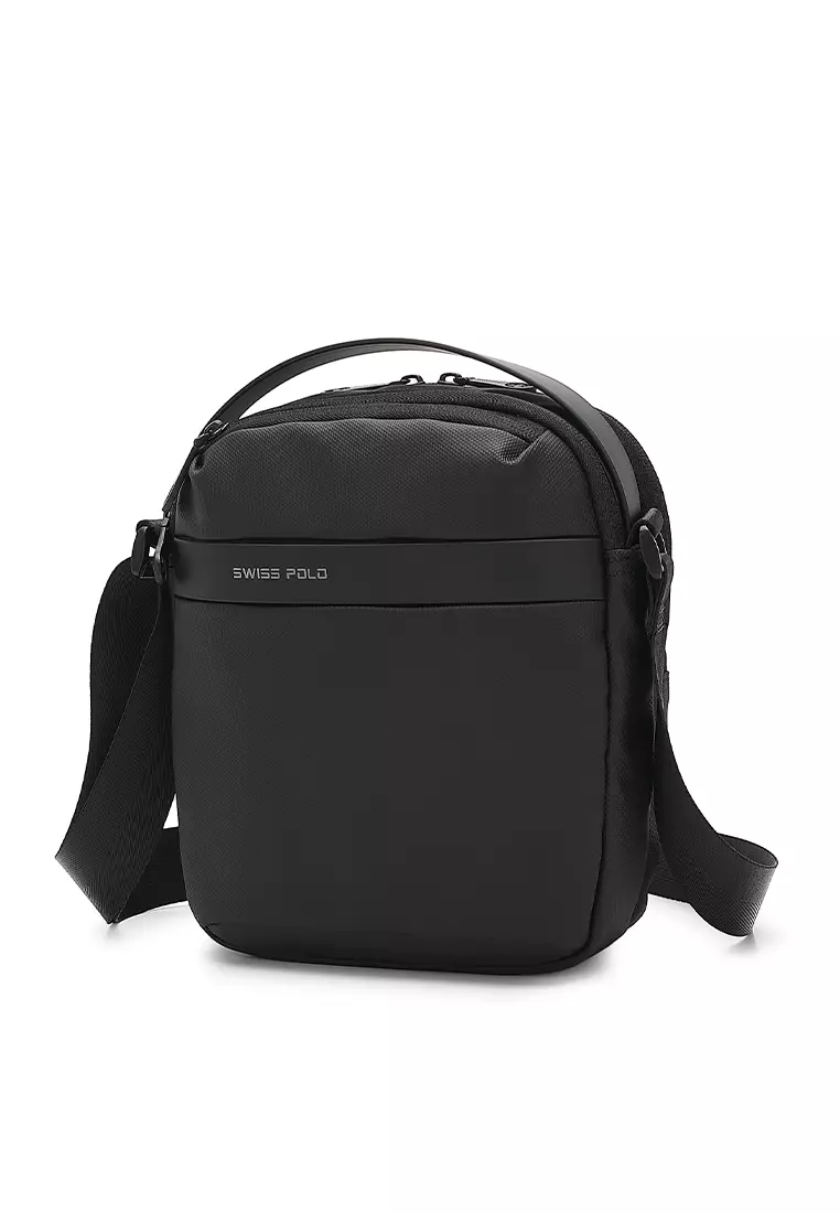 Men's Sling Bag / Crossbody Bag (Tas Selempang Pria) - Hitam