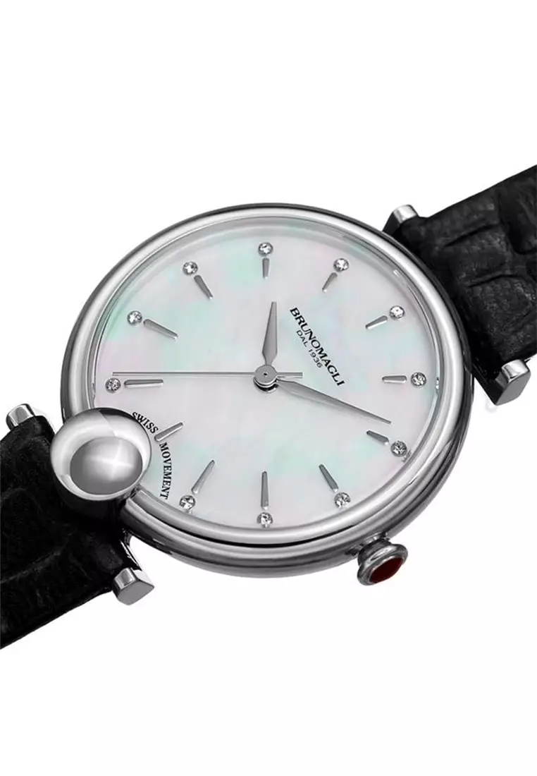 Bruno Magli Miranda 11.171021-SA Jam Tangan Wanita Silver