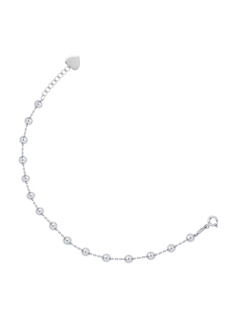 Buy TOMEI TOMEI Light Ball Bracelet White Gold 585 2024 Online