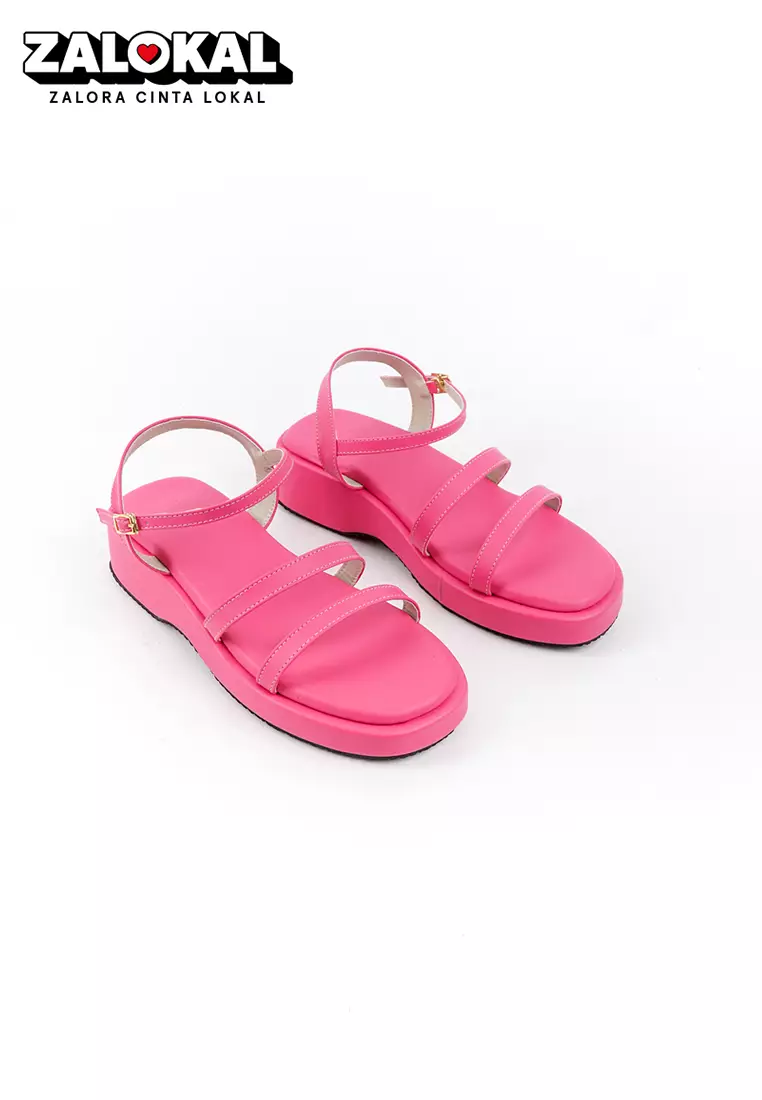 Blow BLANIT 0011 Reyna Sandal Platform Sandal Wanita Tinggi 4cm