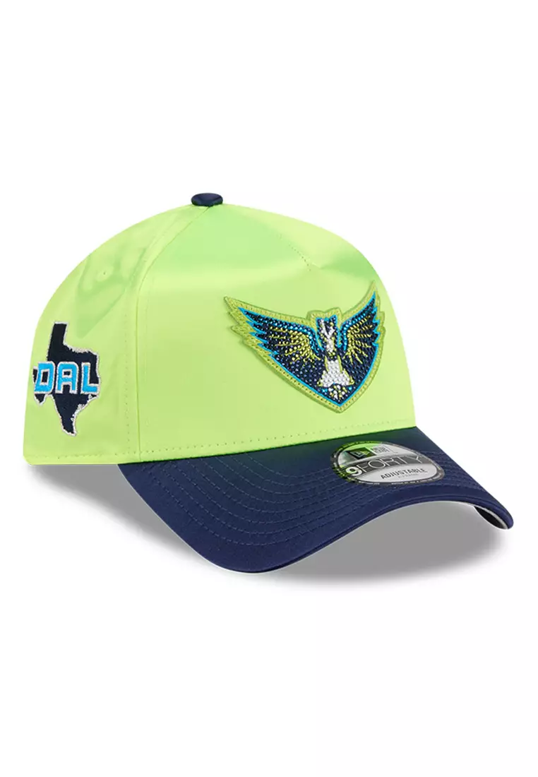 Dallas Wings WNBA Draft Green 9FORTY A-Frame Snapback Cap