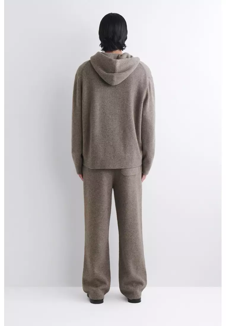 KNITTED MERINO-YAK RELAXED-FIT JOGGERS