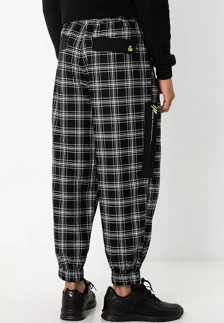Fleece Check Pants