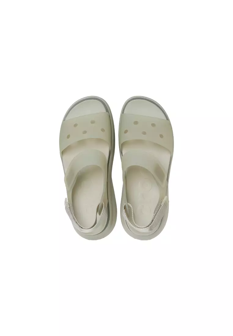 Soho Frosted Y Strap Sandal in Meteor