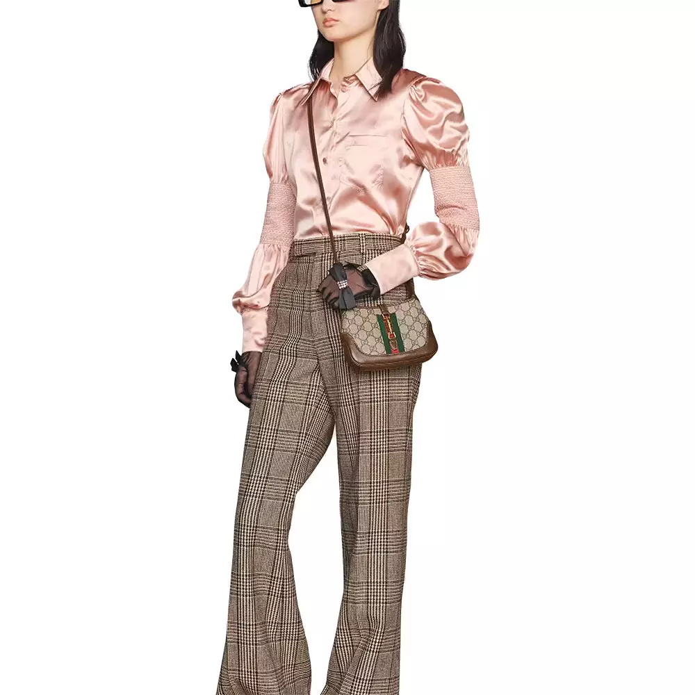 Jackie 1961 Mini Shoulder Bag Beige Ebony