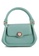 London Rag green Mint Croc Textured Mini Handbag 310BAAC99DE5D4GS_1