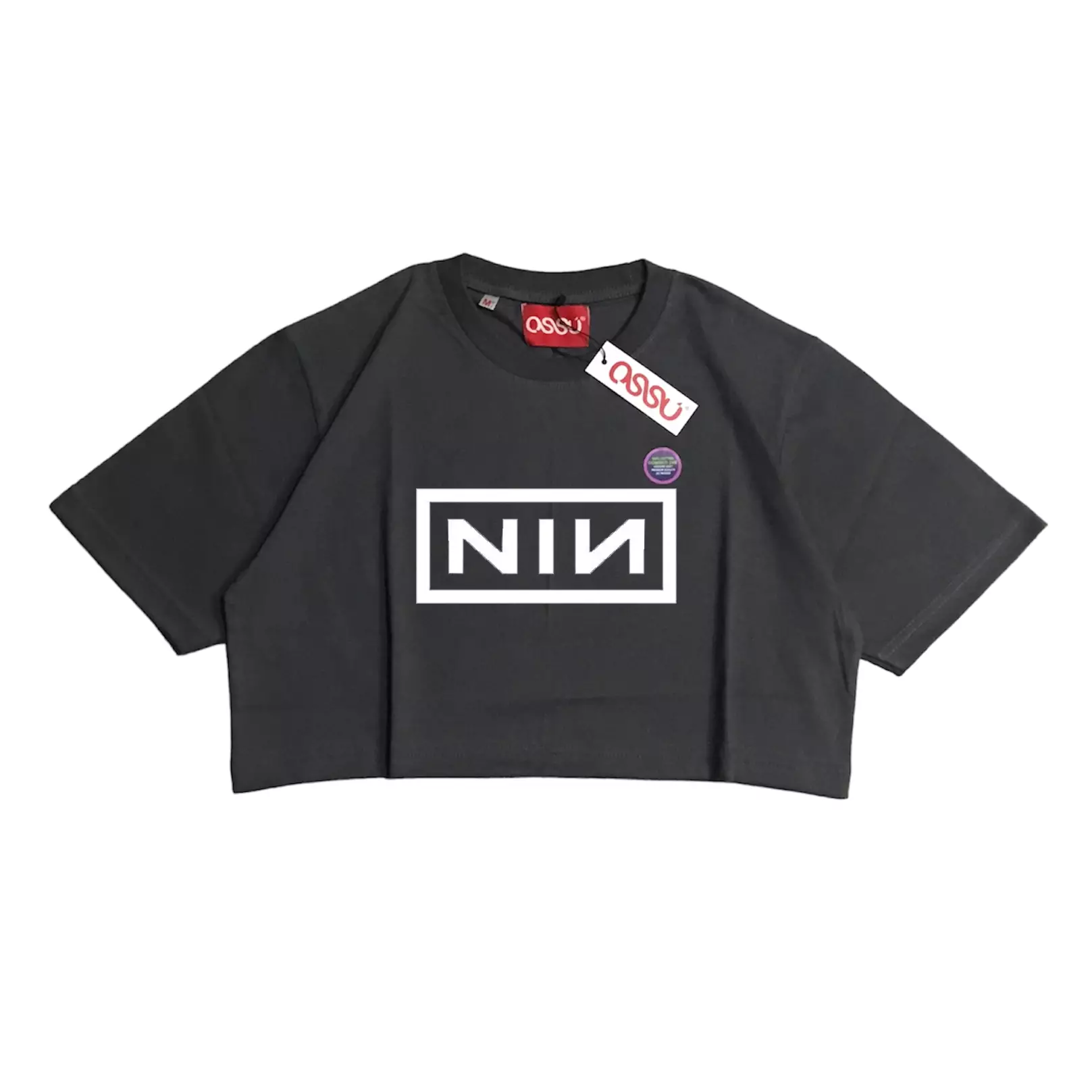 Ossu Crop Top DTF Series NIN Combed 24S