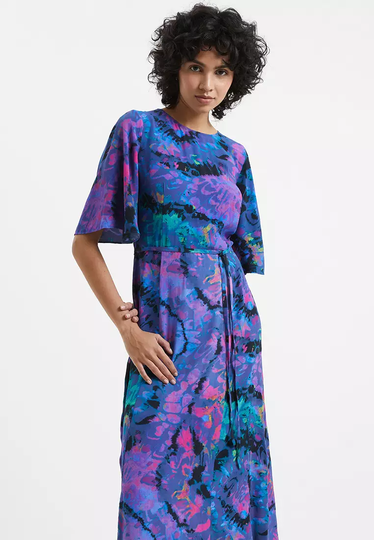 grammys blue dress Marcela Maxi Dress Blue Floral main image 1
