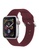 Kings Collection Burgundy Silicone Apple 42MM / 44MM Strap (KCWATCH1114) 71E59ACE793E92GS_2