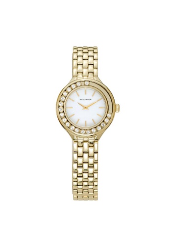 Aries Gold gold Aries Gold VX00A White Dial Gold Stainless Steel Strap Women Watch L 5041 G-MP 03471ACAD4FAF1GS_1