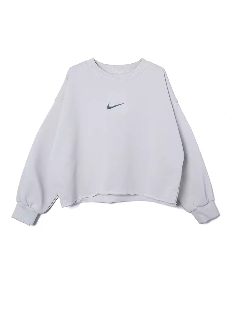 Big Kids Girls Dance Dri FIT Fleece Crew Sweatshirt