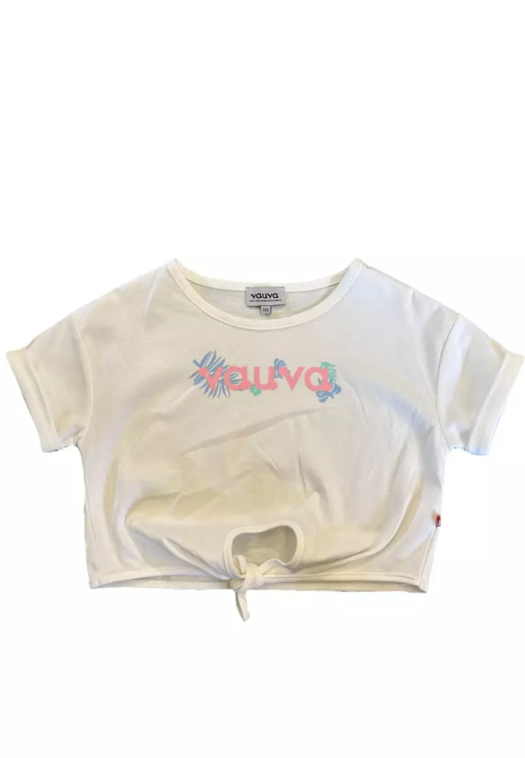 Buy My Little Korner Vauva SS23 Safari - Girls Vauva Logo Print Cotton ...