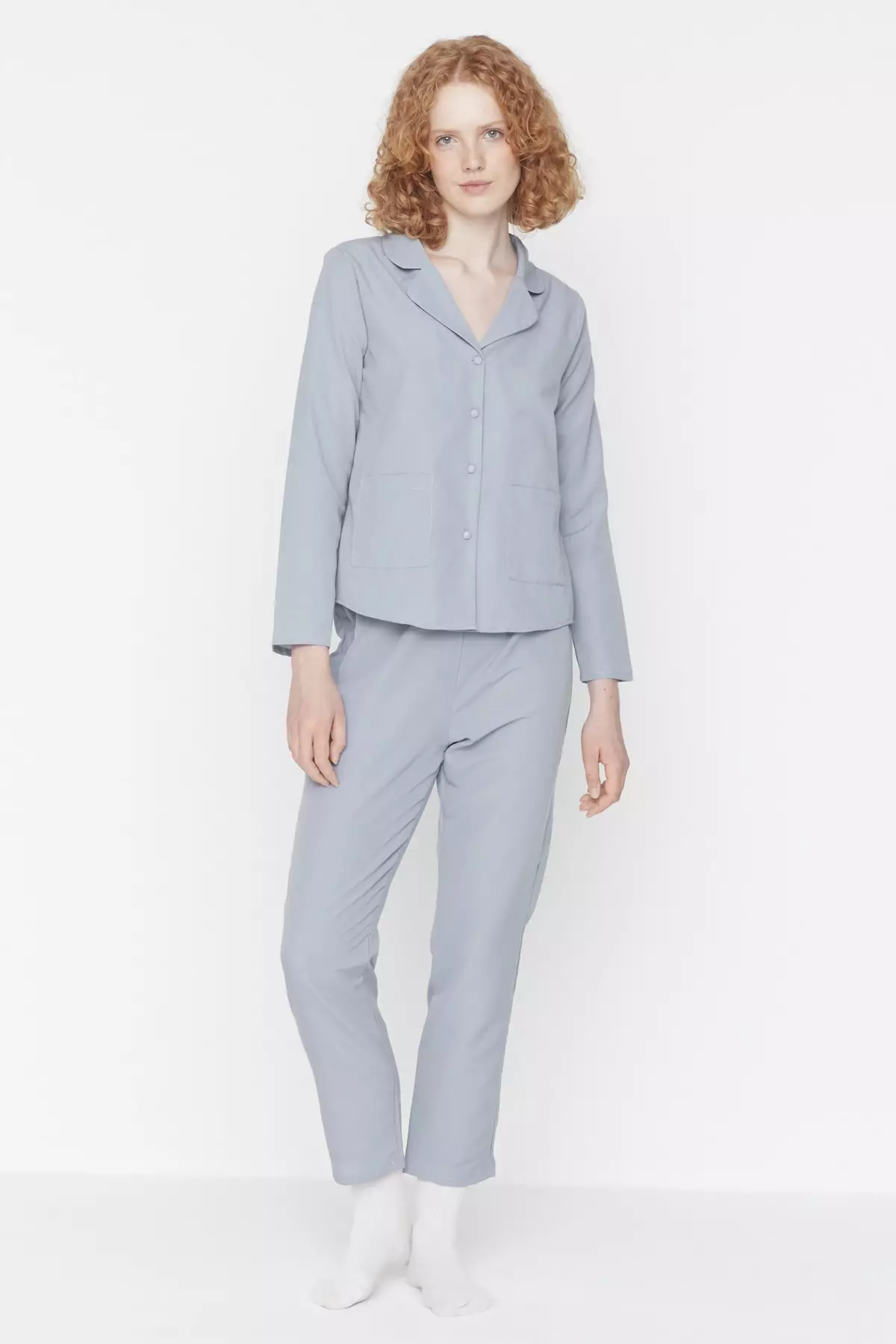 Woven discount cotton pajamas