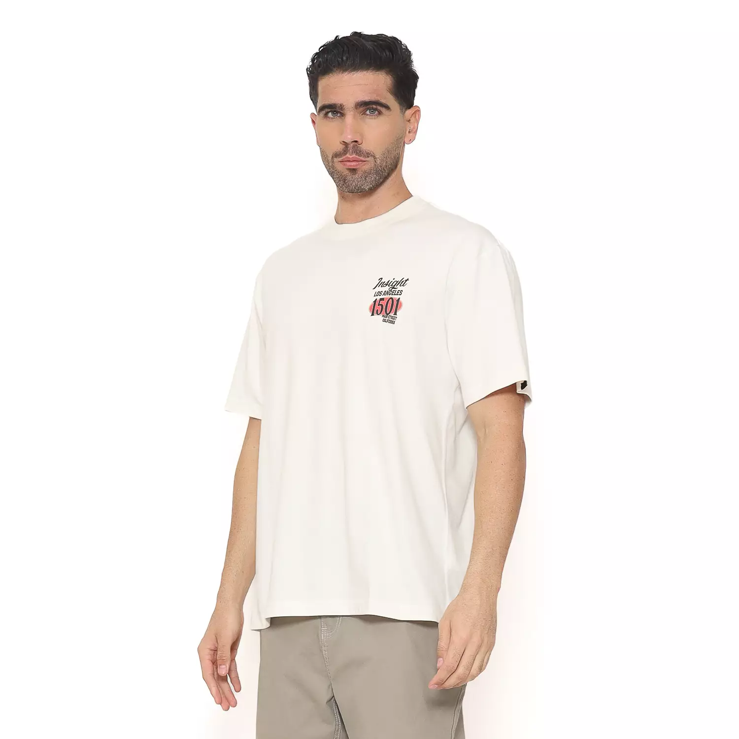 Insight Kaos Lengan Pendek Pria Barley Oversize Planet Surf