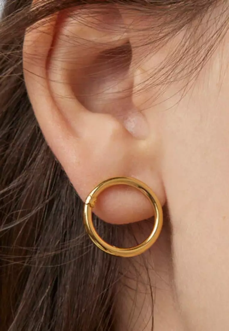 TOUS TOUS Hold Gold Earrings ZALORA