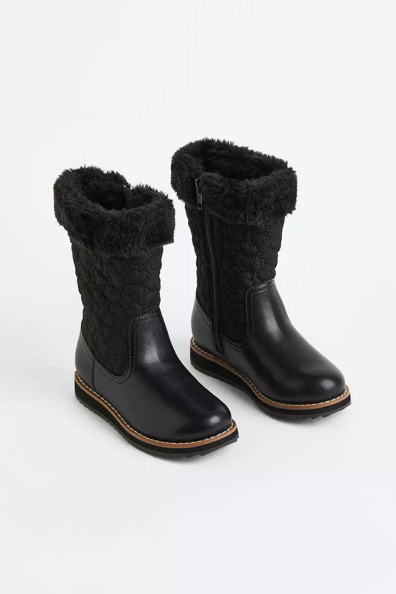 Fur lined boots h&m online