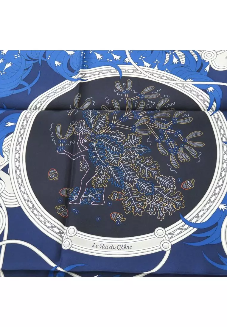 Pre-Loved Hermès Legende Brodee Silk Scarf