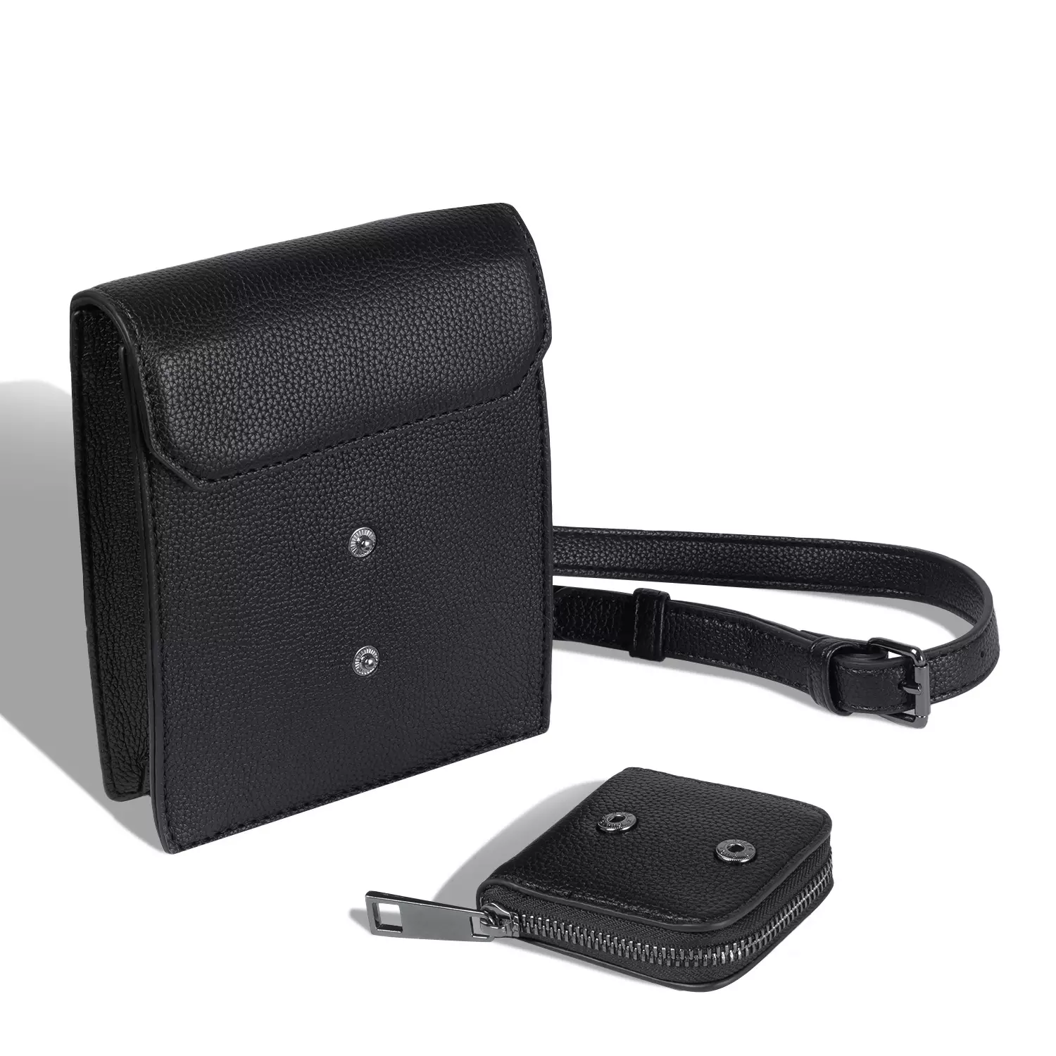 Franco Wearable Wallet Crossbody Bag w/Airpods Case