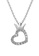 Her Jewellery silver Crown Love Pendant (White Gold) - Made with premium grade crystals from Austria 3C83BAC0221E8EGS_1