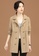 A-IN GIRLS beige Solid Color Double-Breasted Trench Coat 3F724AA5C6D085GS_3