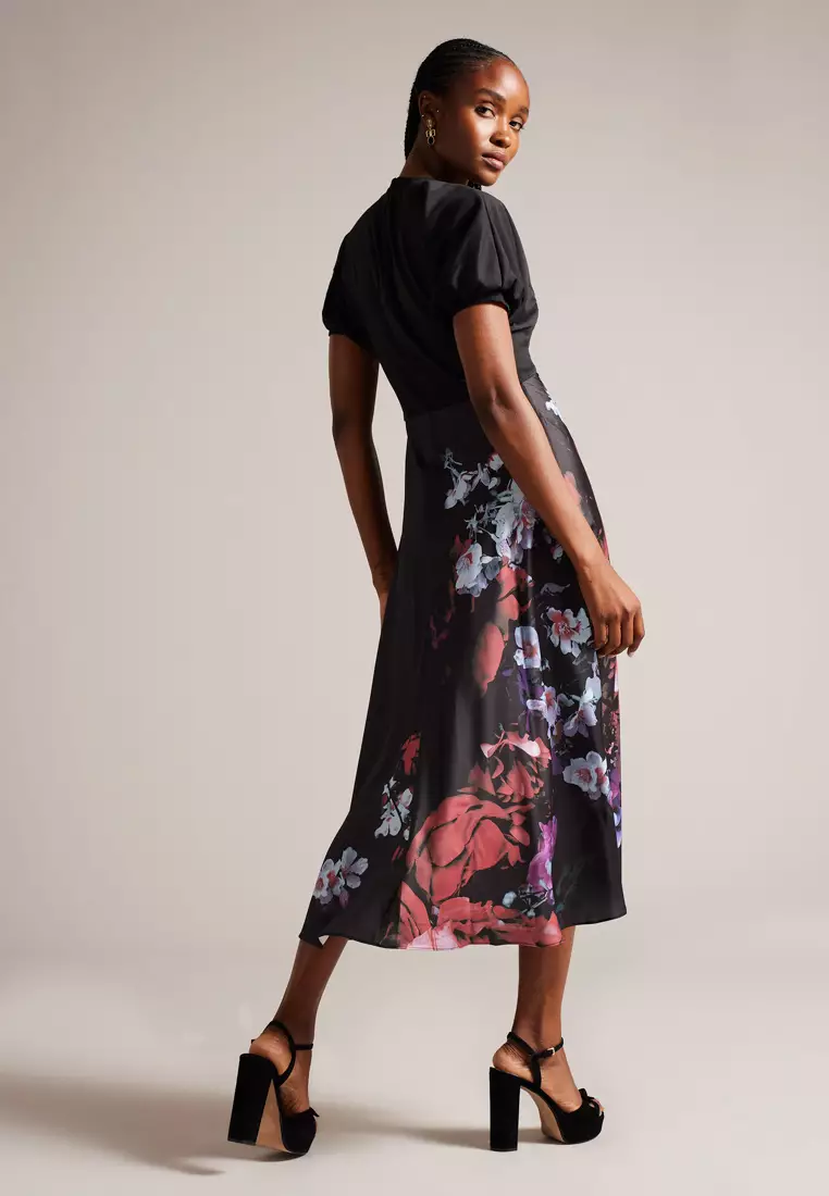 Ted baker satin dress new arrivals