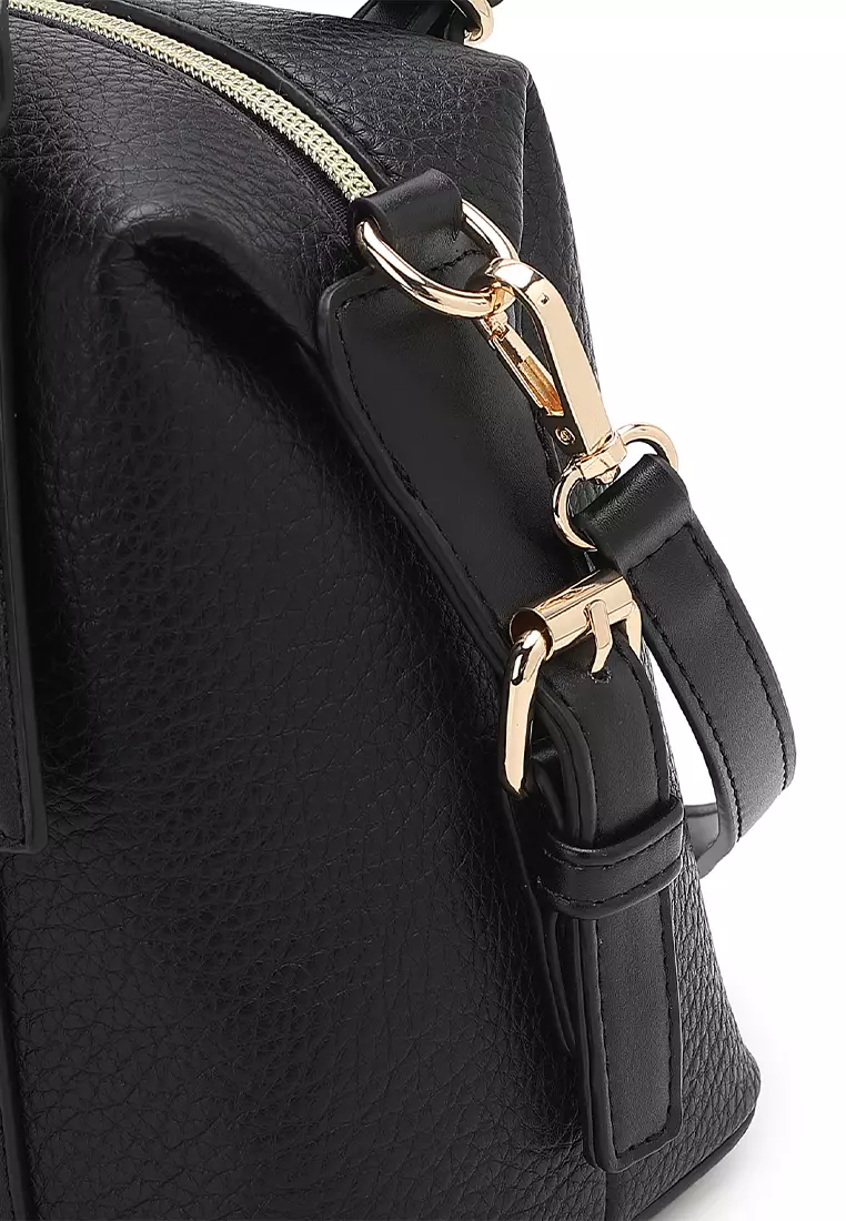 Women's Top Handle Bag / Sling Bag / Crossbody Bag / Shoulder Bag - Black