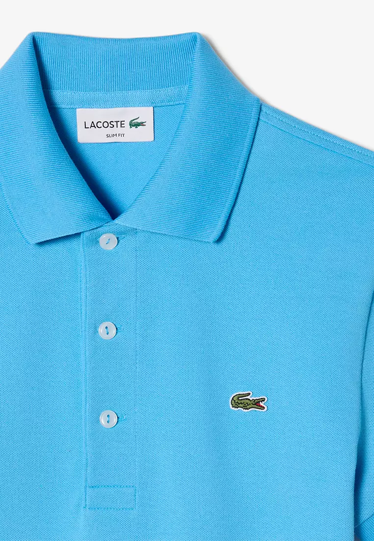 Slim Fit - Stretch piqué Polo Shirt