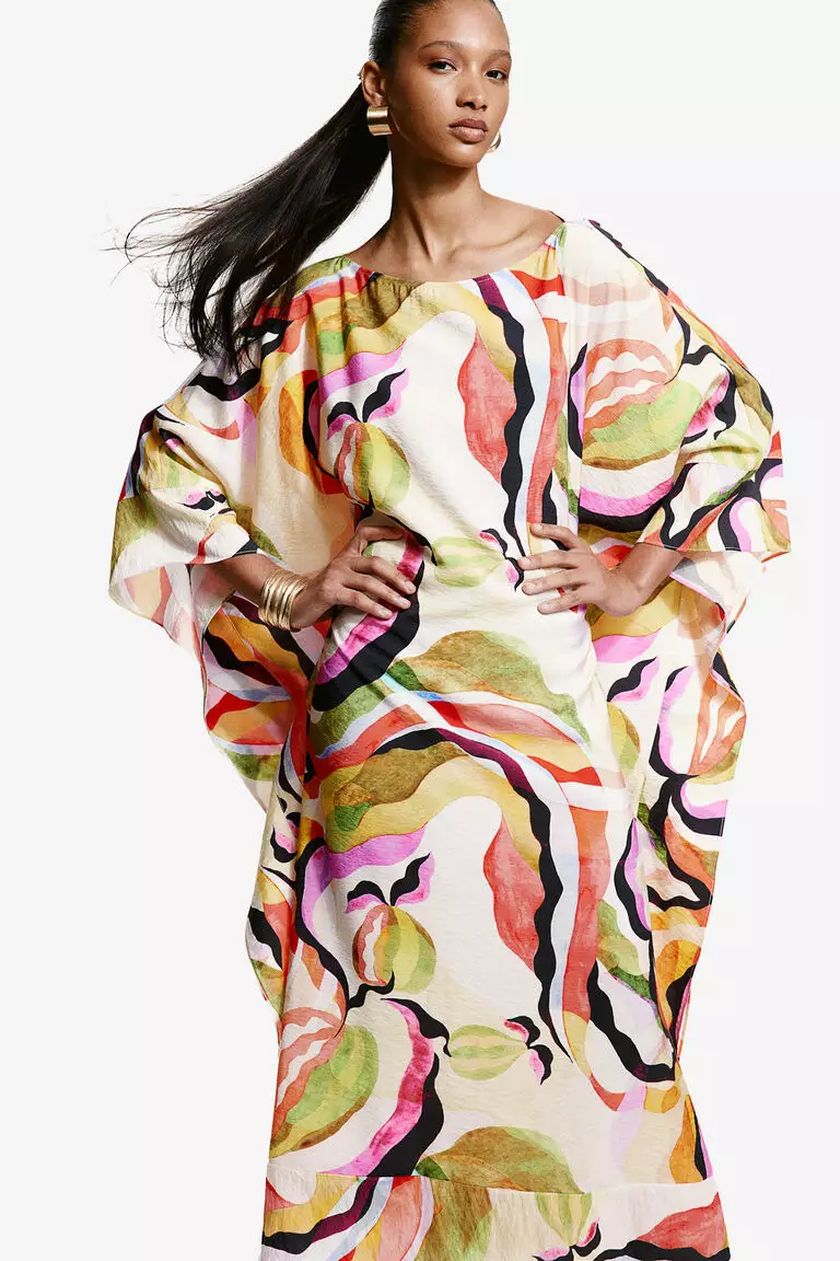 Jual H&M Kaftan dress Original 2025 ZALORA Indonesia ®