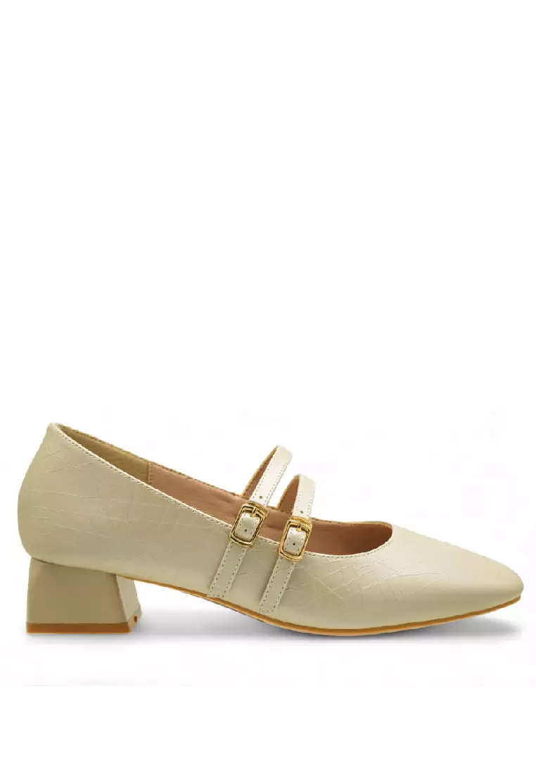 Discount on Noveni  shoes - SKU: Noveni Women Slip on Fashion Heels - 240490171