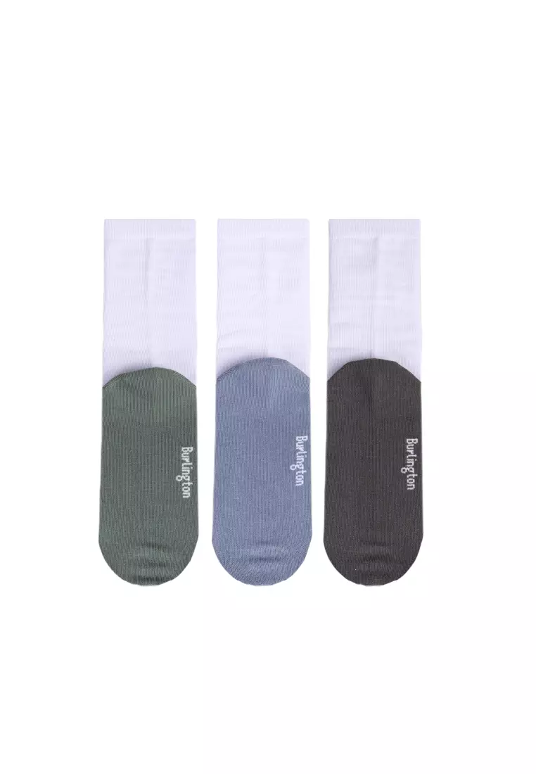 Boys’ Cotton Casual Crew Socks 3 pairs in 1 pack BBCKG84