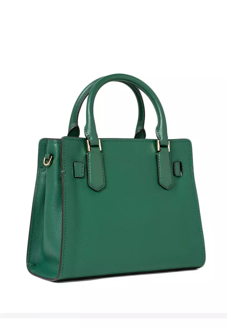 Michael kors hamilton tote green discount